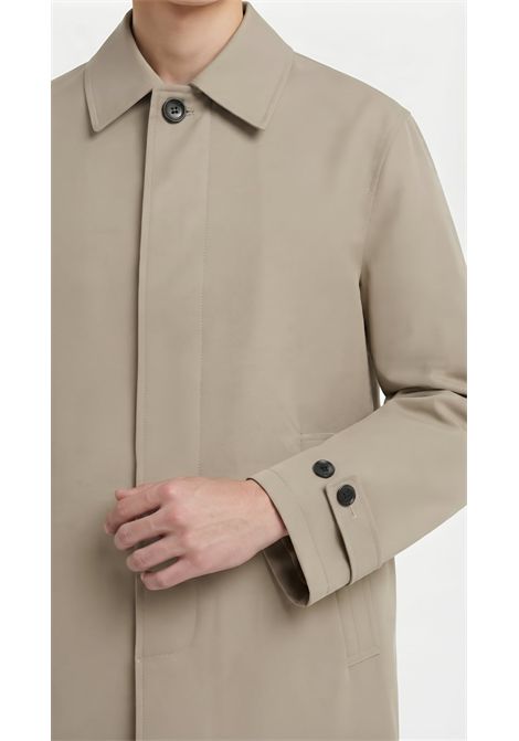 Trench Monopetto Minimal Uomo con Mantellina Posteriori OUTFIT | OF127K001 VI00682011